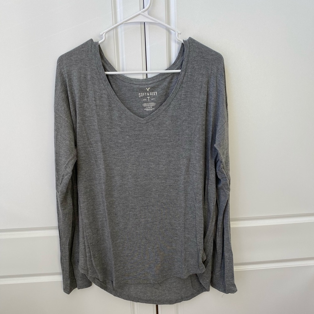 Soft and sexy v neck